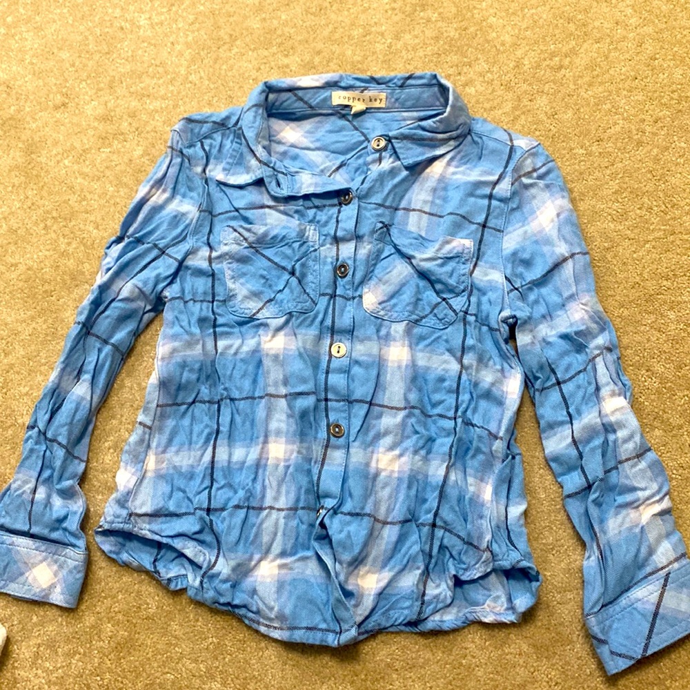 Girls button down 6x